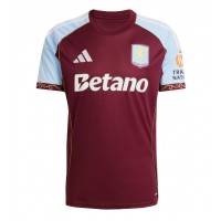 Stroje piłkarskie Aston Villa Koszulka Podstawowej 2025-26 Krótki Rękaw